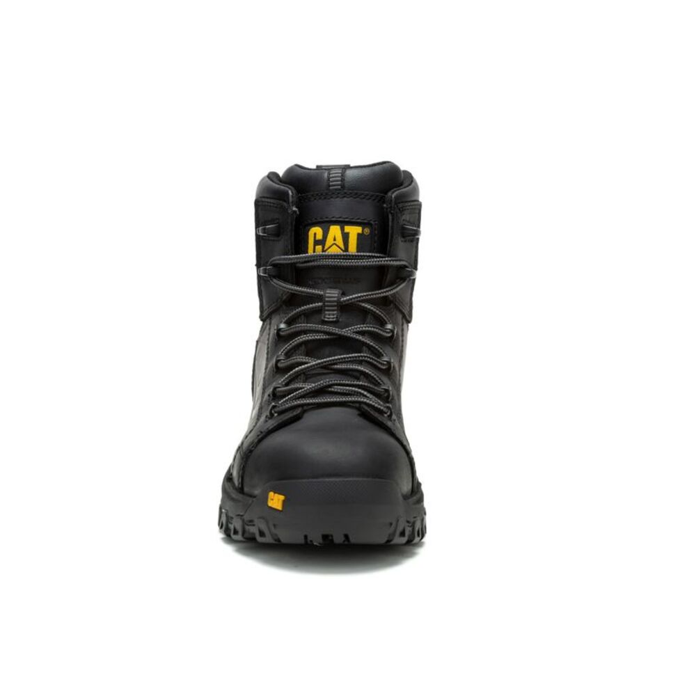 Caterpillar Mens Threshold Rebound Composite Toe WP Black Boots (NWT) - Picture 3 of 6